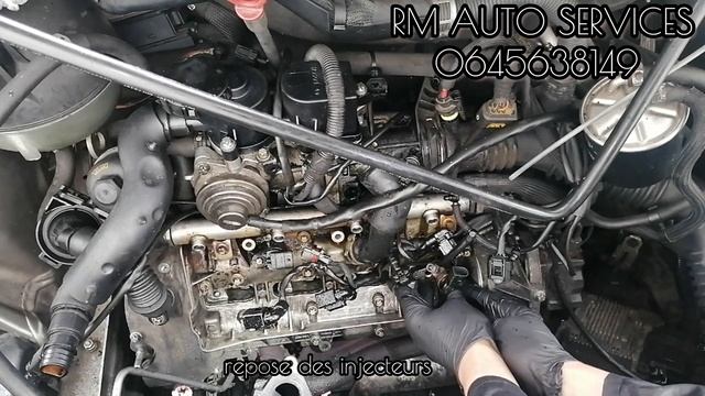 remplacement joints injecteurs classe B w245. video 2/2 смотреть онлайн