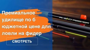 Tubertini Flexo Feeder: премиальное удилище по бюджетной цене для ловли на фидер