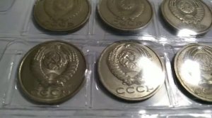 Моя коллекция монет 450 штук +