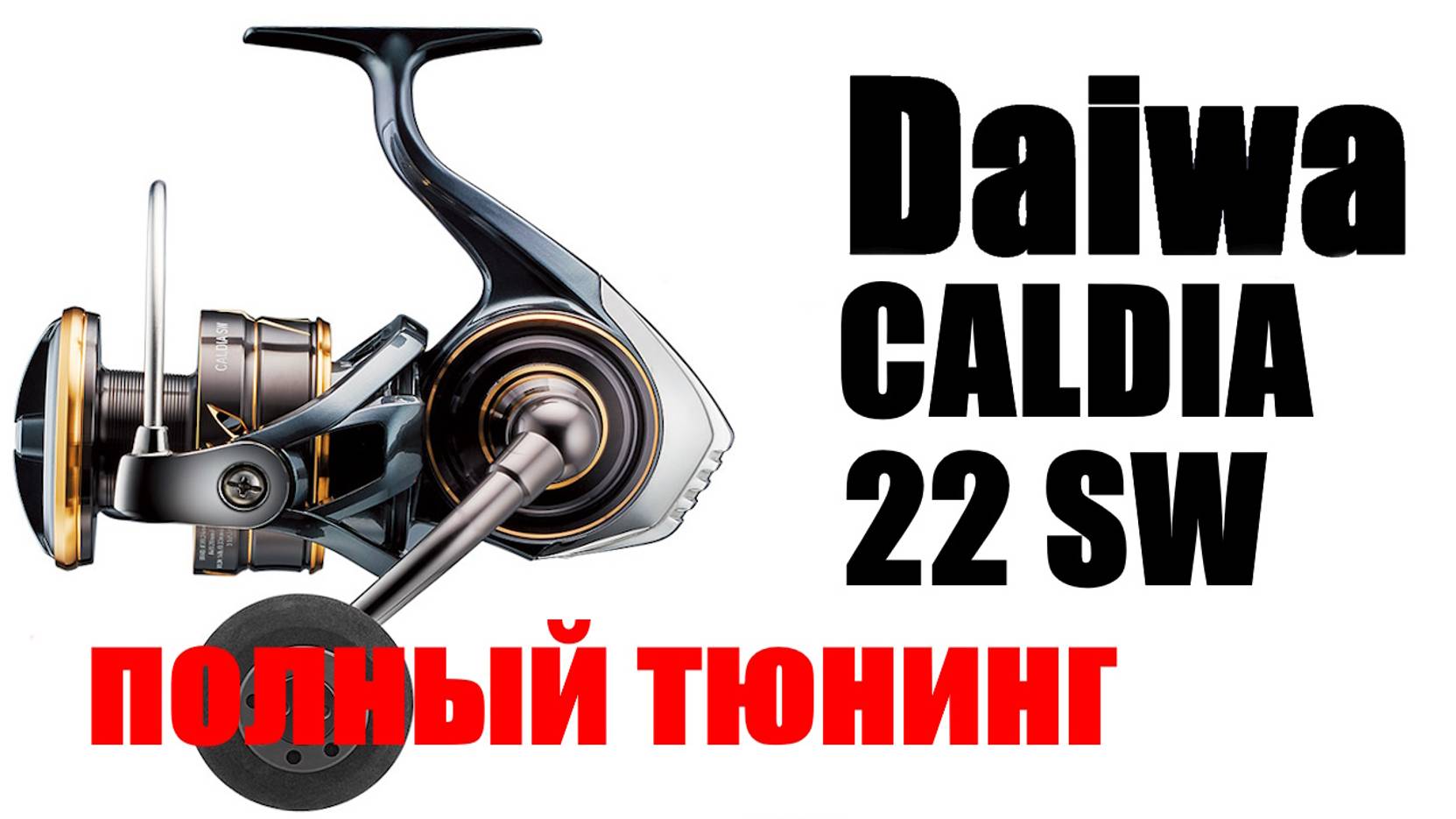 Daiwa Caldia 22 SW - ПОЛНЫЙ ТЮНИНГ смотреть онлайн
