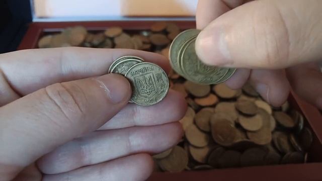 #6 перебор монет Украины, в количестве 2000 монет, номиналом 25 копеек... смотреть онлайн