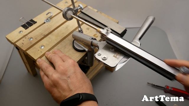 Full Video Knife Sharpening With Ruixin Pro RX 008 Sharp System To Razor Sharpness And Mirror Polis