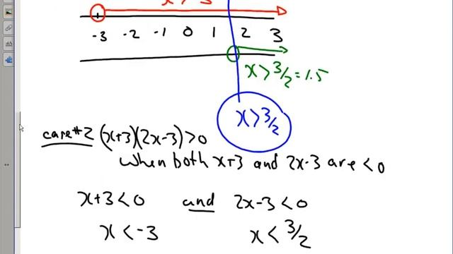 2 6 Solving Poly Inequalities Algebraically смотреть онлайн