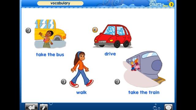 Get Smart Year 3 pg 16 Vocab смотреть онлайн