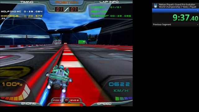 Nelson Piquet's Grand Prix Evolution WR Speedrun World Championship (7 Bots) смотреть онлайн