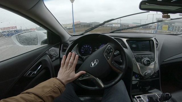 2012 Hyundai Grandeur 3.0 V6 POV Test Drive - смотреть видео онлайн от «MegaRetr» в хорошем качестве смотреть онлайн