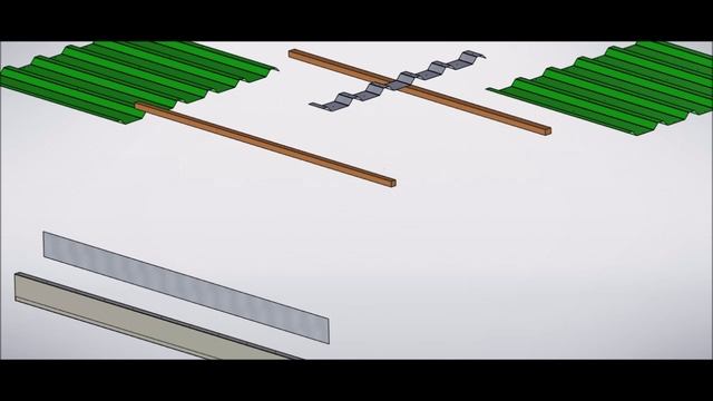 Кровля профлистом.