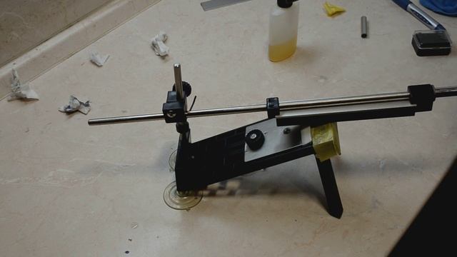 Заточка ножа на разных абразивах. Арканзасы.mp4 смотреть онлайн