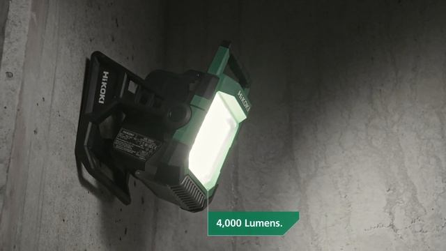 HiKOKI 18V Construction Lights UB18DC/DB/DD - Shine a light on your job site смотреть онлайн