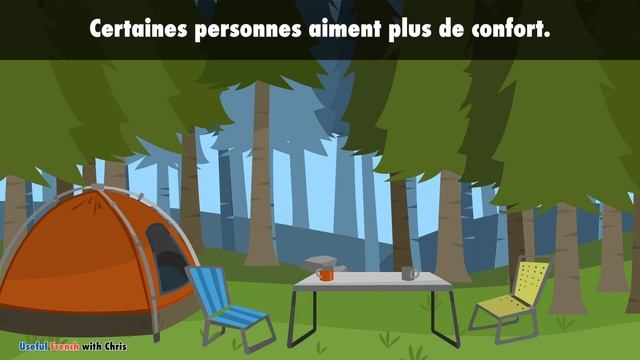 Learn Useful French: Faire Du Camping - Going Camping