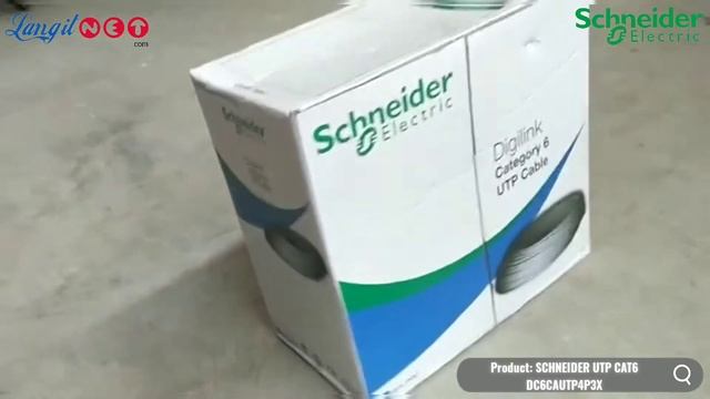 SCHNEIDER CABLE UTP CAT 6 / ROLL DC6CAUTP4P3X - (91961) смотреть онлайн