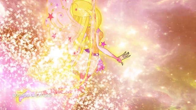 Winx Club Season 8 Stella Cosmix Transformation смотреть онлайн