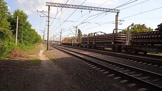 2ТЭ116 - 1500. На базе запаса. (16 июля 2022 г.) смотреть онлайн