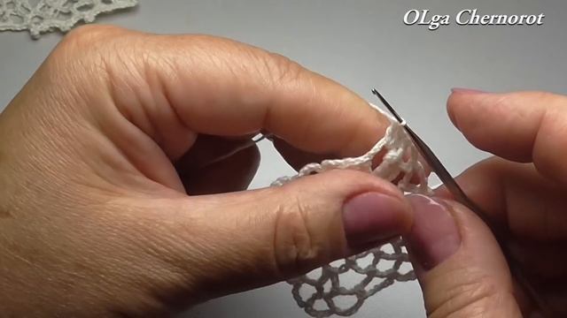 Crochet motif DROPLET Мотив крючком КАПЕЛЬКА из журнала Дуплет смотреть онлайн