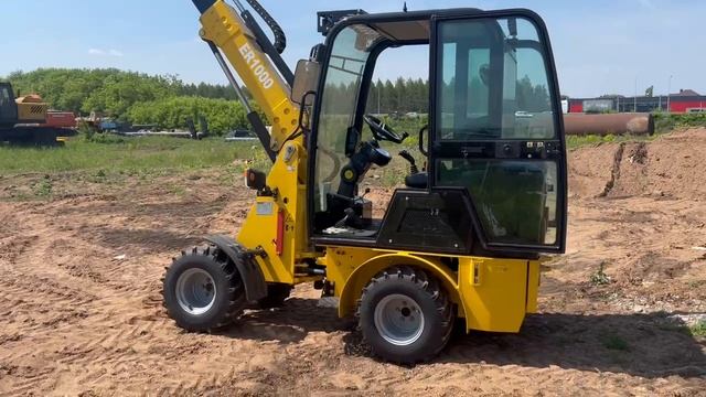 компактный Телескопический погрузчик SHENG ER1000 от завода EVERUN. смотреть онлайн
