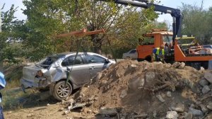 Рабочие будни эвакуатора-манипулятора.