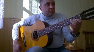 Уроки гитары.Этюд- Калинин. 1