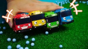Tayo Monster Police🚔🚨 l Случайные игрушки-сюрпризы с Tayo Bus! l Приключения Тайо
