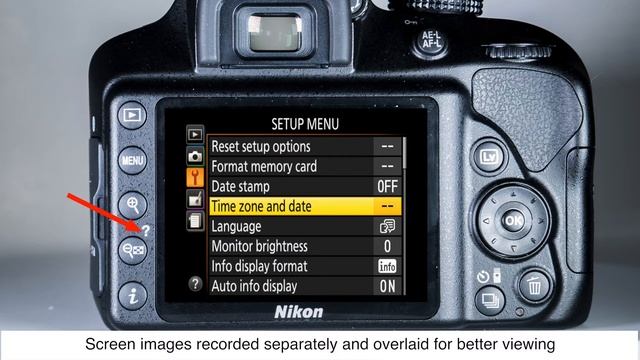Nikon D3400 Button Guide смотреть онлайн