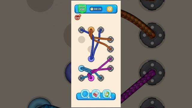 Tangled Line 3d Level 178 Hard level смотреть онлайн