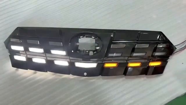 FRONT GRILLE WITH LED LIGHTS for TOYOTA ALPHARD 40 2024 смотреть онлайн