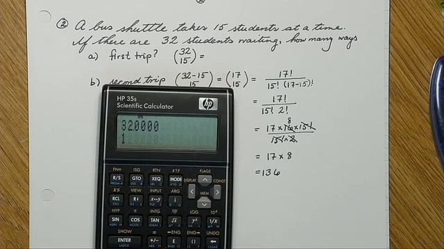 MAE 106 - Lecture 19 - Combination Examples and Pascal's Triangle - Fall 2021 смотреть онлайн