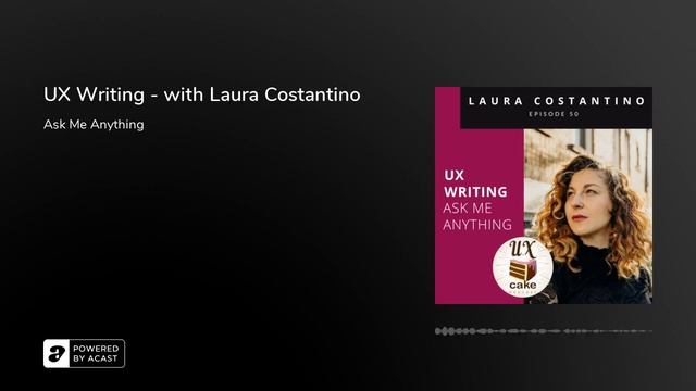 UX Writing - with Laura Costantino смотреть онлайн