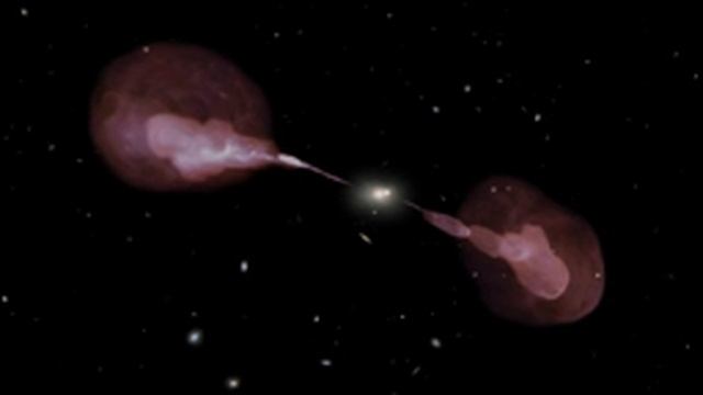 Blackhole Jets Blast From Galaxy Hercules A | Hubble Space Video смотреть онлайн