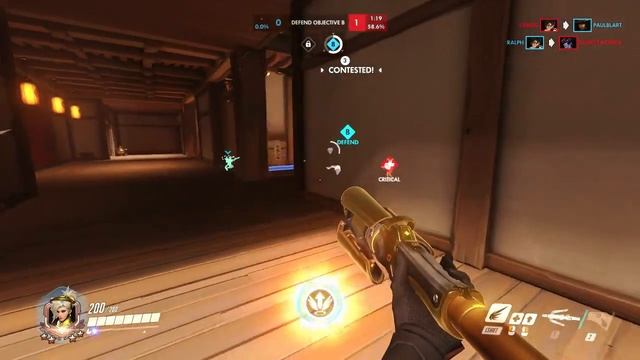 [Overwatch] 4152 Mercy Aggro Hanamura смотреть онлайн