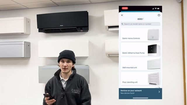 Daikin Onecta App Setup смотреть онлайн