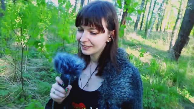 АСМР ASMR Прогулка с комарами и без Звуки леса Шепот смотреть онлайн