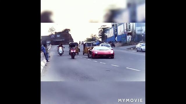Lamborghini aventador S and Ducati panigale 899 spotted on Hyderabad roads....!! смотреть онлайн