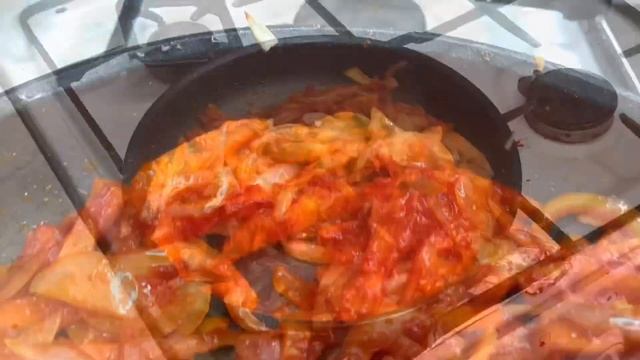 ГУЛЯШ С КАРТОФЕЛЕМ! Вкусно а главное просто в приготовление! смотреть онлайн