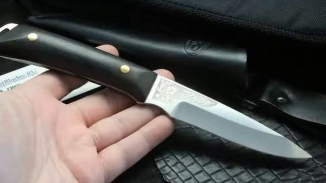 Нож с фиксированным клинком АиР Снегирь (100х13м, граб) смотреть онлайн
