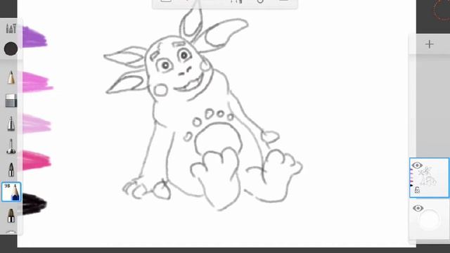 Рисуем Лунтика смотреть онлайн