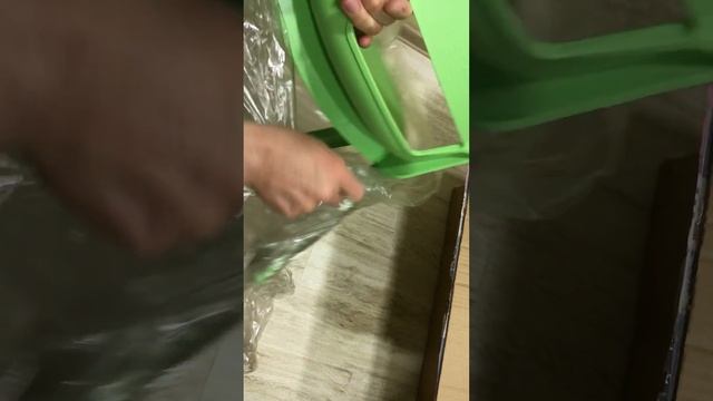 Розпакування Стілець дитячий Irak Plastik Jumbo №1 Зелений з Rozetka смотреть онлайн