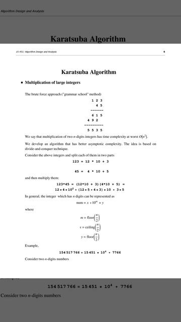 Solving DAC Recurrences (Divide and Conquer) смотреть онлайн