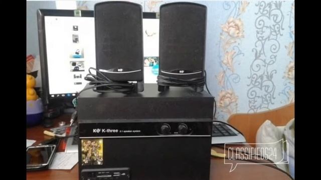 K-three 2.1 speaker system смотреть онлайн