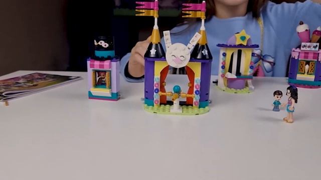 Лего френдс Киоск на волшебной ярмарке | Lego friends Magical Funfair Stalls смотреть онлайн