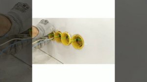 Установка подрозетника в перегородку из гипсокартона. Фрезеровка кромки