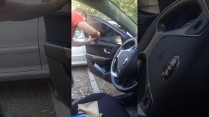 Силиконовая плёнка на стёкла машины