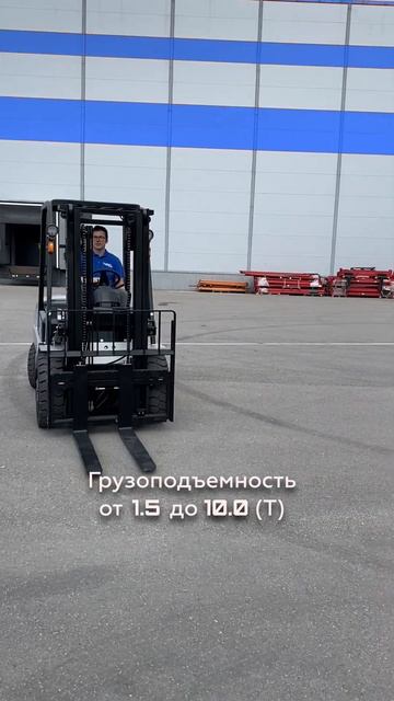 Четырёхопорный дизельный погрузчик Tisel Technics FD 15/100T смотреть онлайн