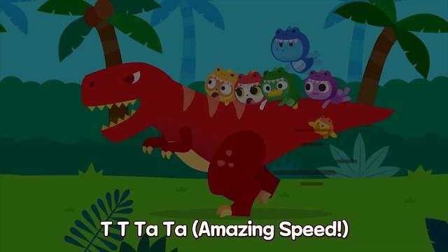 T-Rex Song | Tyrannosaurus Song | Dinosaur | Nursery Rhymes For Toddlers | Kids Song | NINIkids