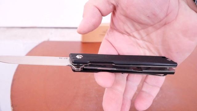 NoEnName FREETIGER Qw1, G10 Black, VG 10 Satin смотреть онлайн