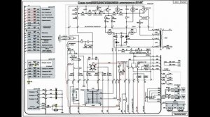 Схема заряда АКБ от ТРПШ в электровозе ВЛ80С