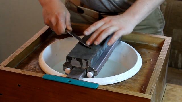 Заточка японских ножей. Предфиниш и финиш. смотреть онлайн