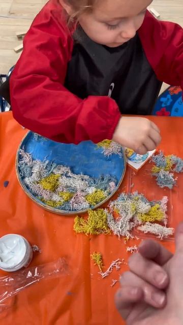 Мастер-класс «КРАСОЧНЫЙ ПЕЙЗАЖ» в IQBABYCLUB