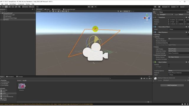 AR с Unity Vuforia 2022 смотреть онлайн