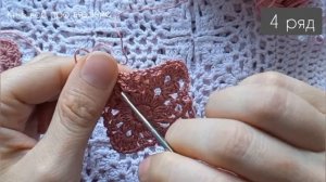 Ажурный КВАДРАТ крючком! 😍 Crochet patterns.