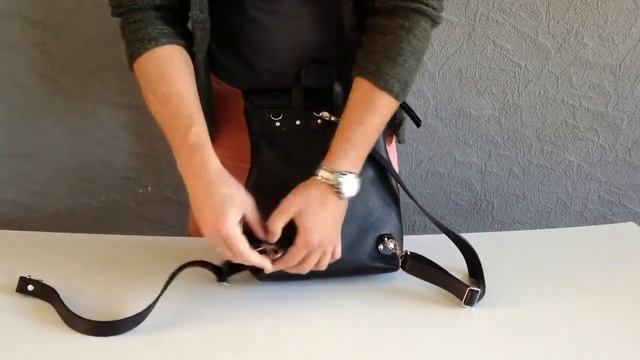 Как трансформируется рюкзак Jizuz Balance в сумочку смотреть онлайн